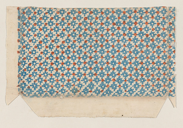 Anonymous, Sheet with overall abstract pattern