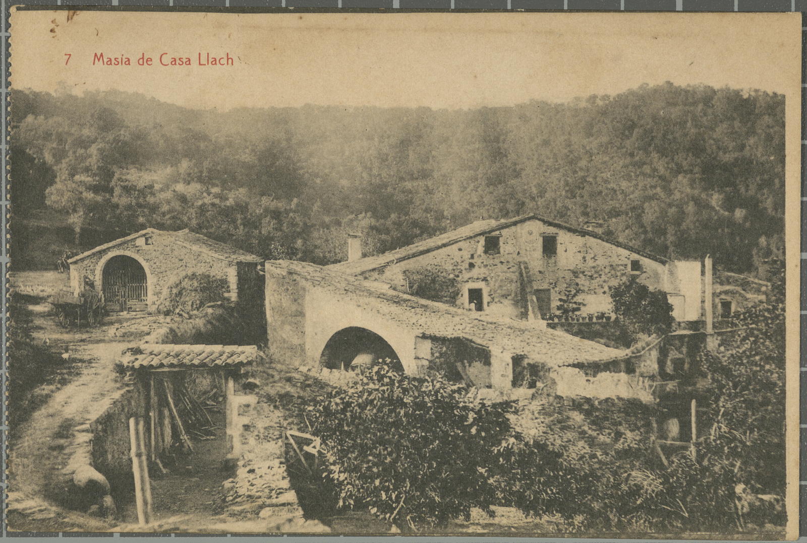 Desconegut, 7-Masia de Casa Llach