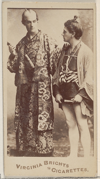 Allen & Ginter, From the Actors and Actresses series (N45, Type 5) for Virginia Brights Cigarettes