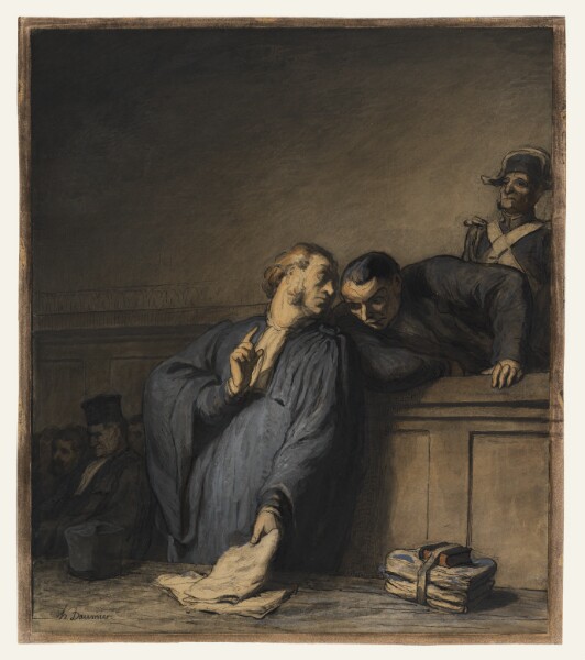 Honoré Daumier, A Criminal Case
