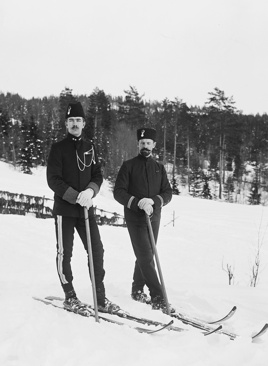 Anders Beer Wilse, Prot: Gardens Vintermanøver Prins Gustaf Adolf og Kaptein Roll, 22/2 1904