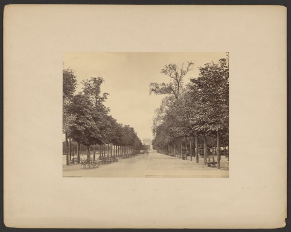 Francis Frith, The Champs-Elysées, Paris