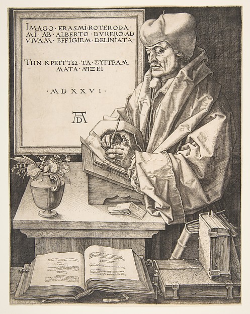 Albrecht Dürer, Erasmus of Rotterdam