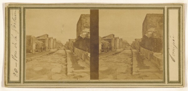 Unknown, [Rue de la Fortune, Pompeii]