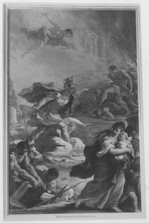 Giovanni Antonio Pellegrini, Die Schrecken des Krieges
