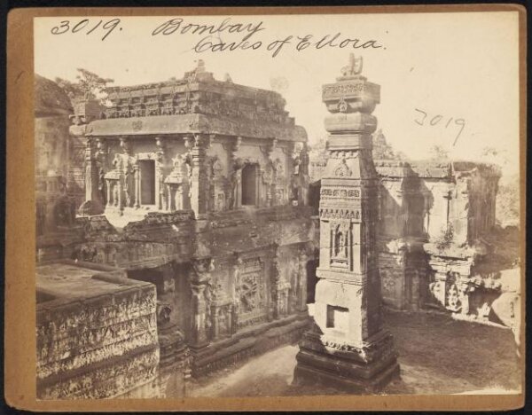 Francis Frith, Bombay.  Caves of Ellora