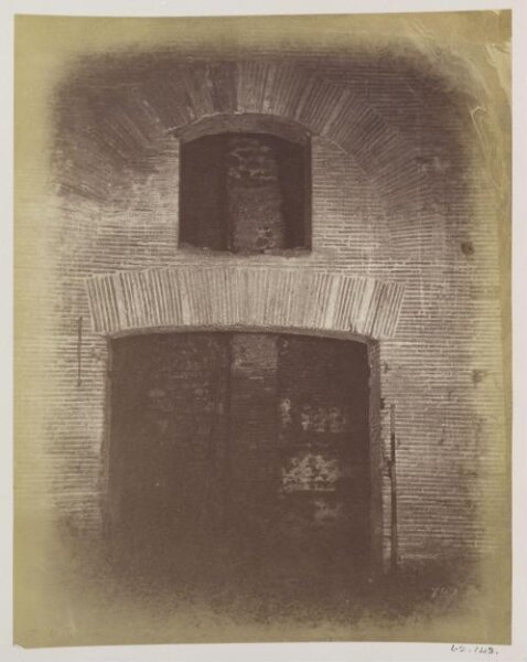 Parker, John Henry, Construction - Doorway and Window of a Shop of the First Century, in the street of Julius Caesar, at the foot of the Palatine, on the side of the Circus Maximus, now under the Church of S. Anastasia.