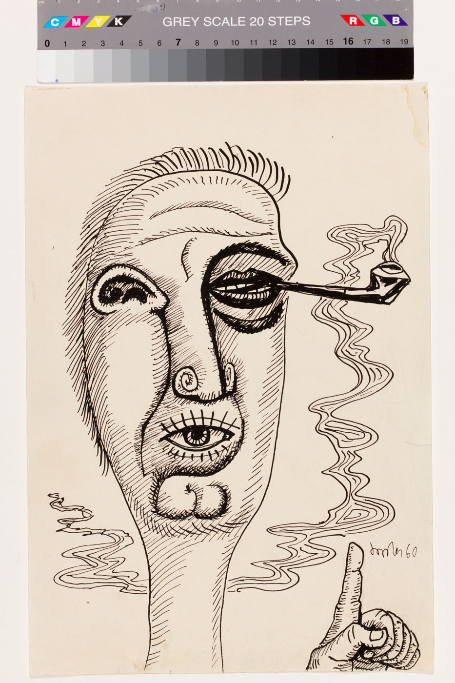 Ülo (autor) Sooster, Surrealist head