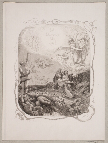 Lorenz Frølich, Illustration til "The Lord's Prayer"