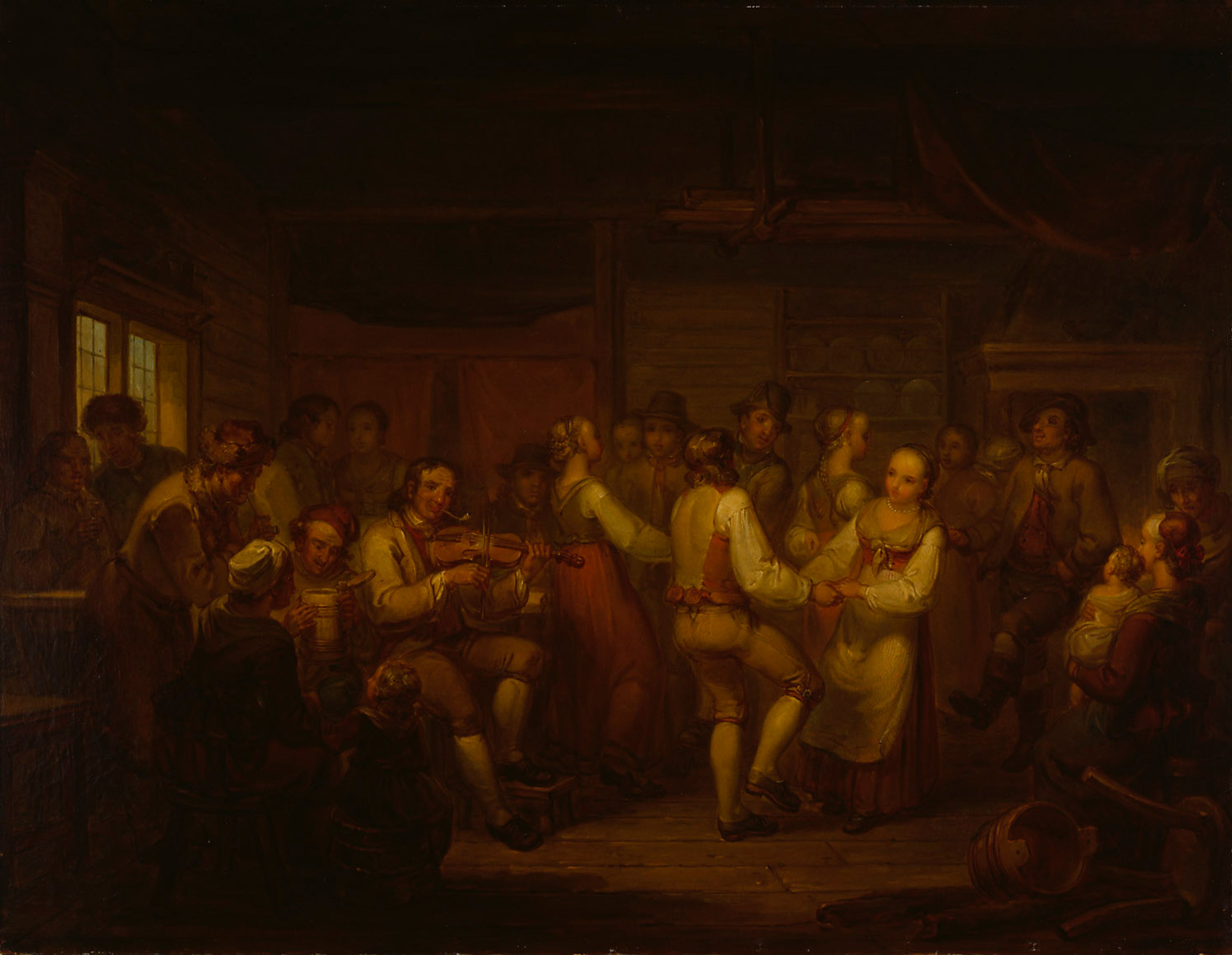 Aleksander Lauréus, A Peasant Dance in Finland