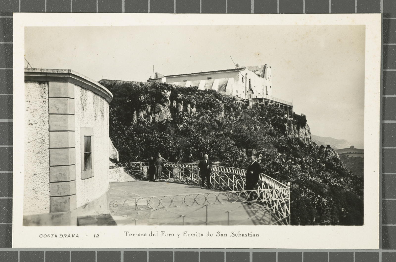 Desconegut, Costa Brava - 12 Terraza del Faro y Ermita de San Sebastian