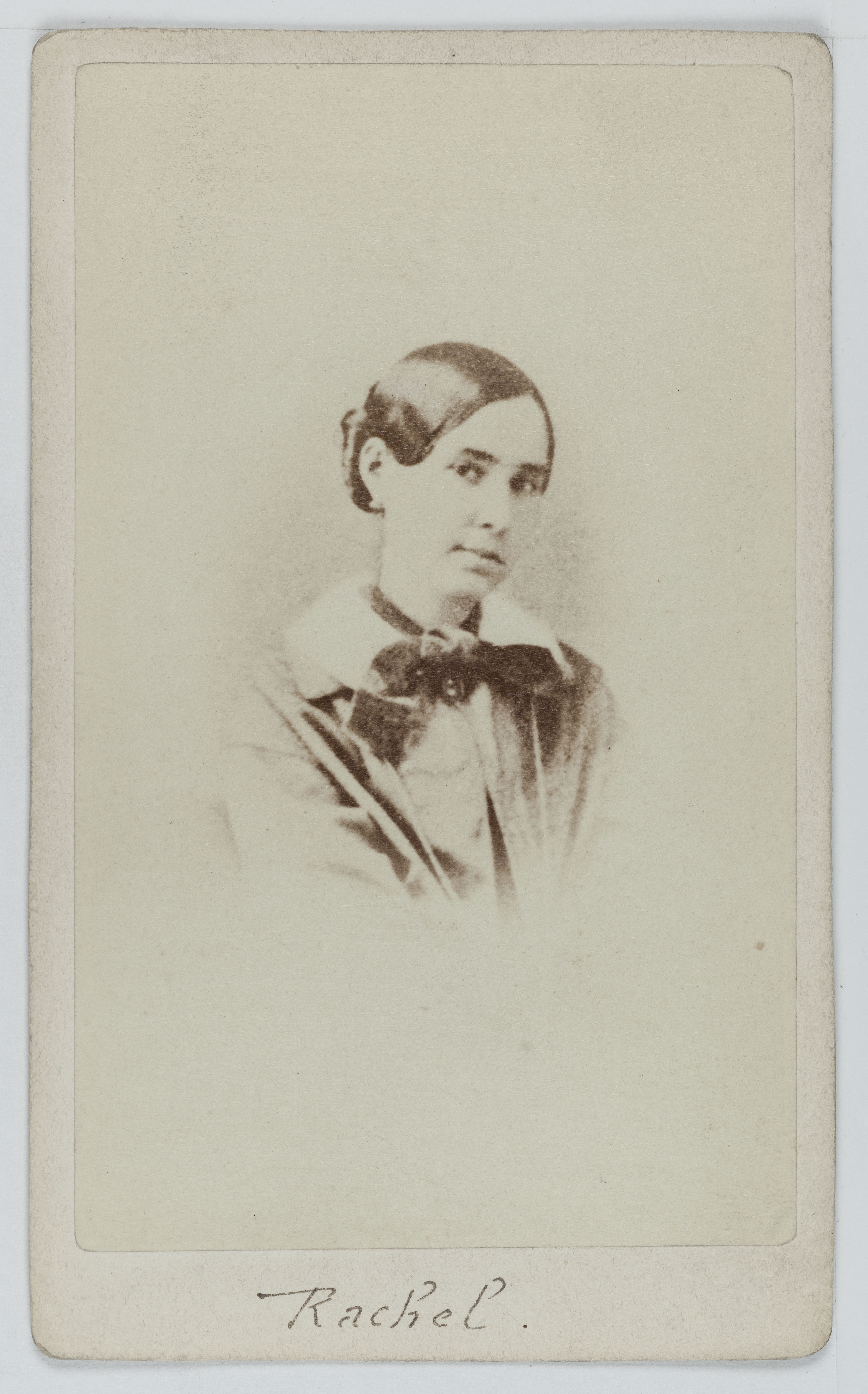 Anonyme, Portrait d'Elisa Rachel Félix (1820-1858), dite Rachel, actrice de théâtre entre 1838 et 1855.