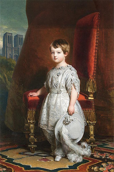 Franz Xaver Winterhalter, Portrait de Louis Philippe Albert d'Orléans, comte de Paris