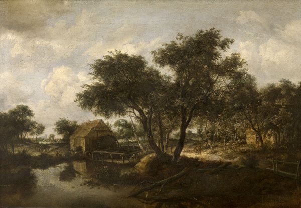 Meindert Hobbema, Water Mill