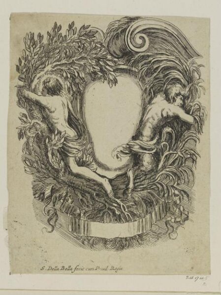 Stefano della Bella, Nouvelles inventions de Cartouches