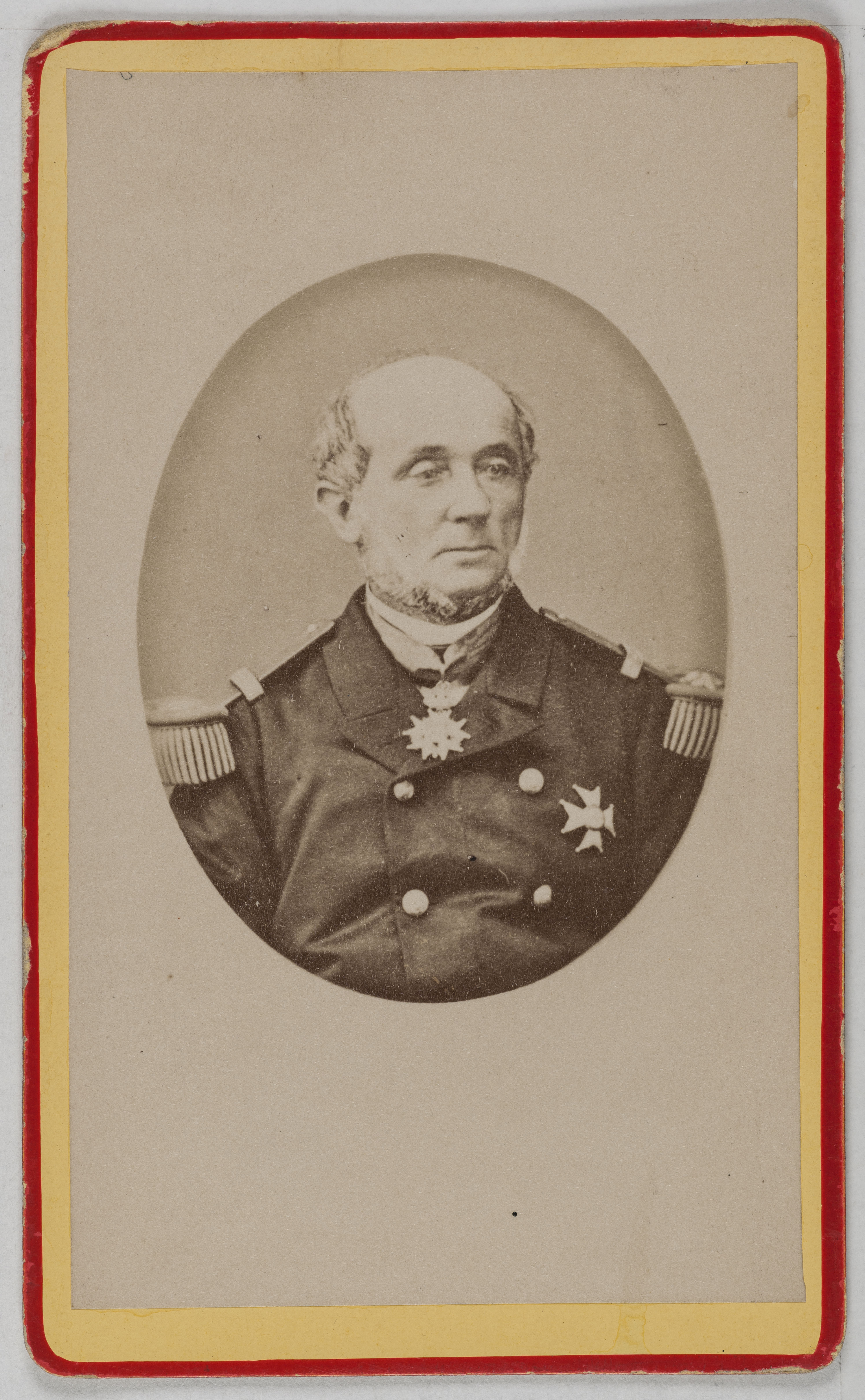 Anonyme, Portrait de Jean Bernard Jauréguiberry (1815-1887), (Amiral, homme politique)