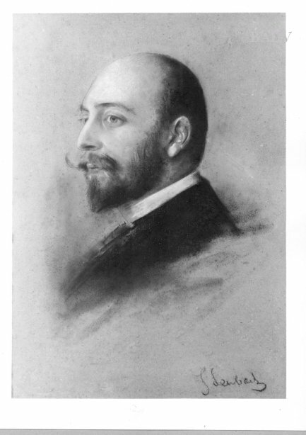Franz von Lenbach, Porträt des Dichters d´Annunzio