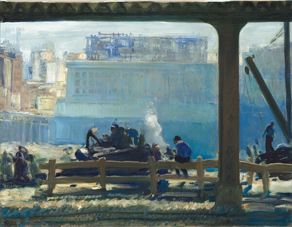 George Bellows, Blue Morning