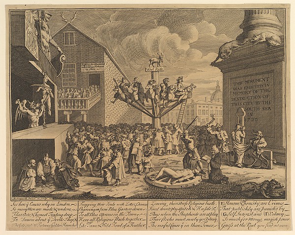 William Hogarth, The South Sea Scheme