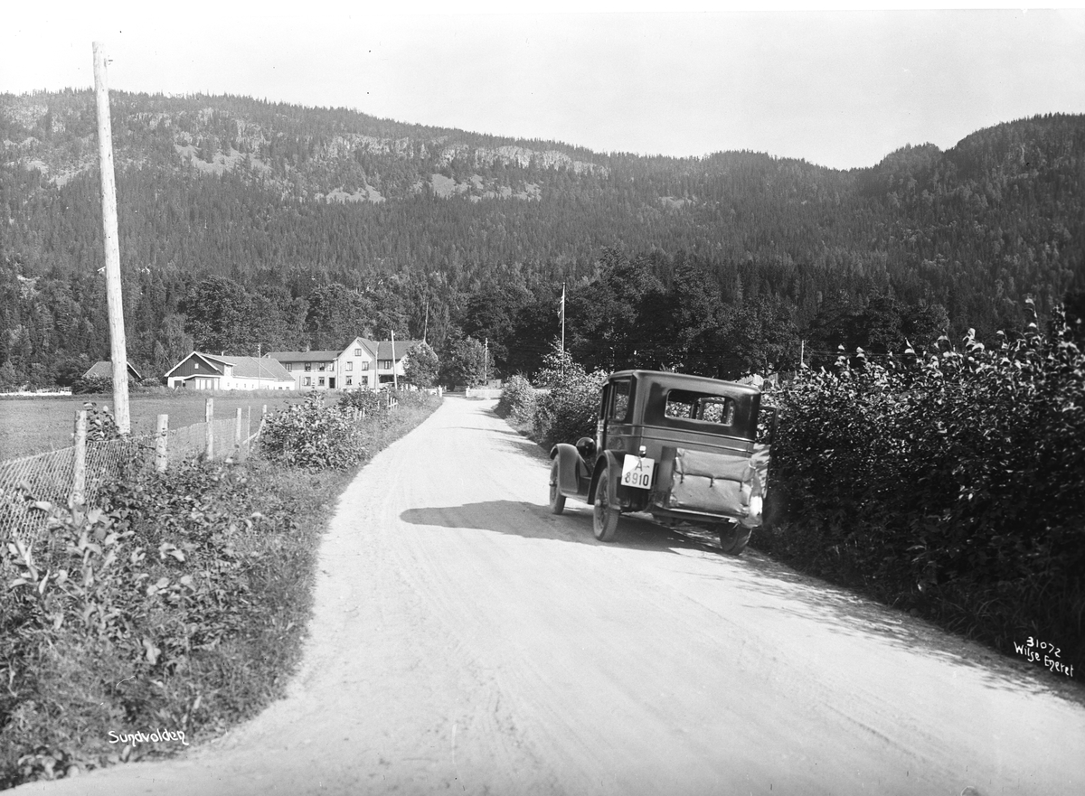 Anders Beer Wilse, Prot: Tyrifjorden Sundvolden