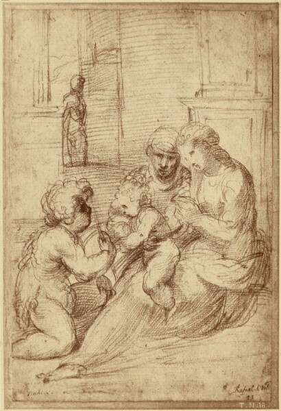 Charles Marville, [Reproduction of a drawing by Raphaël]
