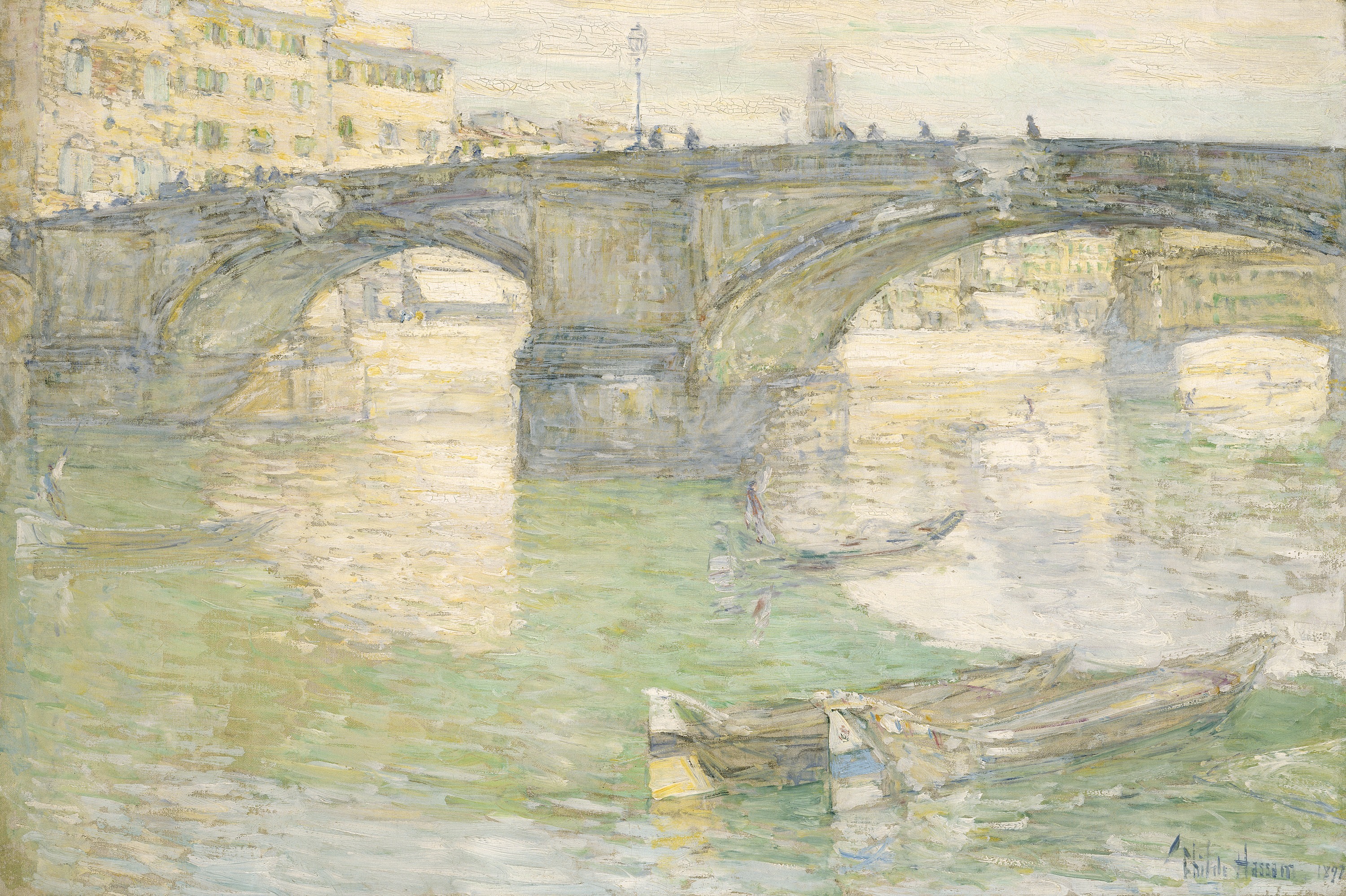 Childe Hassam, Ponte Santa Trinità