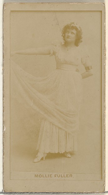 W. Duke, Sons & Co., Mollie Fuller, from the Actors and Actresses series (N145-8) issued by Duke Sons & Co. to promote Duke Cigarettes