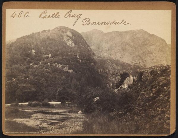 Francis Frith, Castle Crag.  Borrowdale