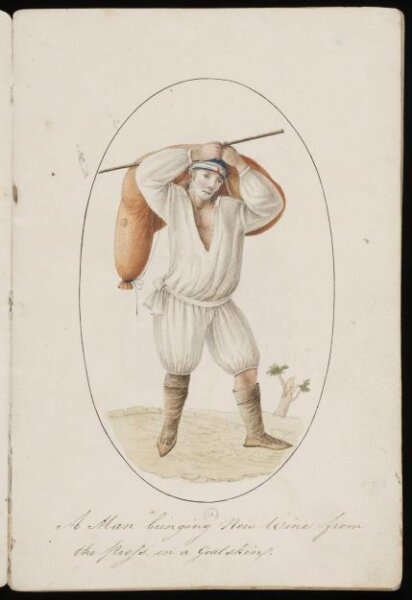 Unknown, Costume of Madeira, 1805