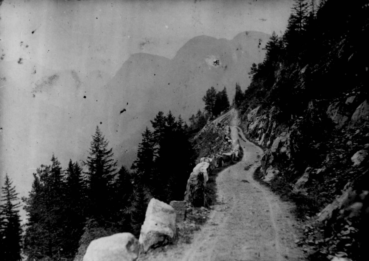 Ukjent, Fra en serie fotografier fra et album som har tilhørt folklorist og professor Moltke Moe (1859-1913), antatt fra 1880-årene med motiver fra Telemark.