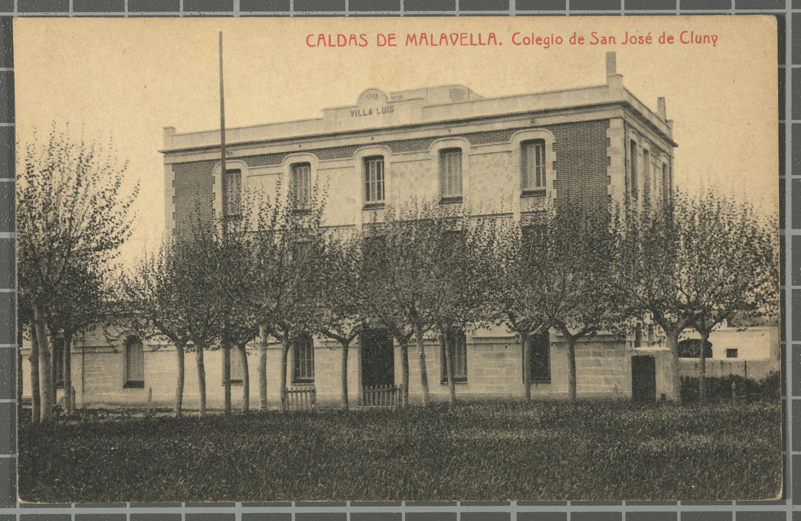 Desconegut, Caldas de Malavella. Colegio de San José de Cluny