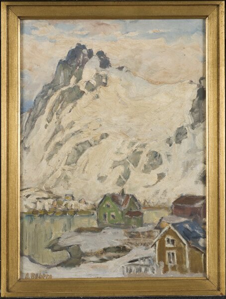 Anna Boberg, Vid fjällets fot. Studie från Lofoten