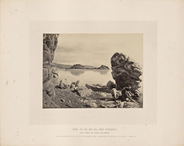Francis Frith, Graia, on the Red Sea, near Eziongeber