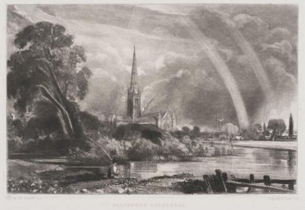Constable, John RA, SALISBURY CATHEDRAL. FROM THE MEADOWS.
