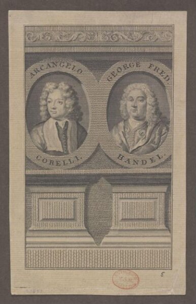 Unknown, Arcangelo Corelli and George Frederick Handel