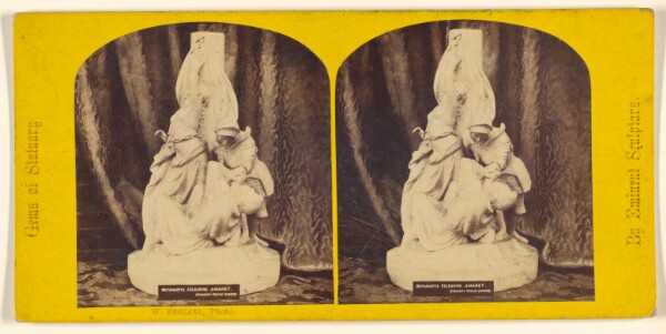 William England, Britamartis Releasing Amaret. Spenser's Faerie Queene. [sculpture]