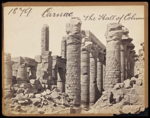 Francis Frith, Carnac.  The Hall of Columns