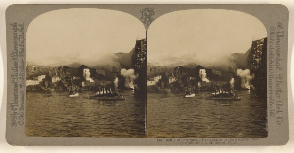 Carleton H. Graves, Battle of Santiago. Destruction of the Spanish Fleet.