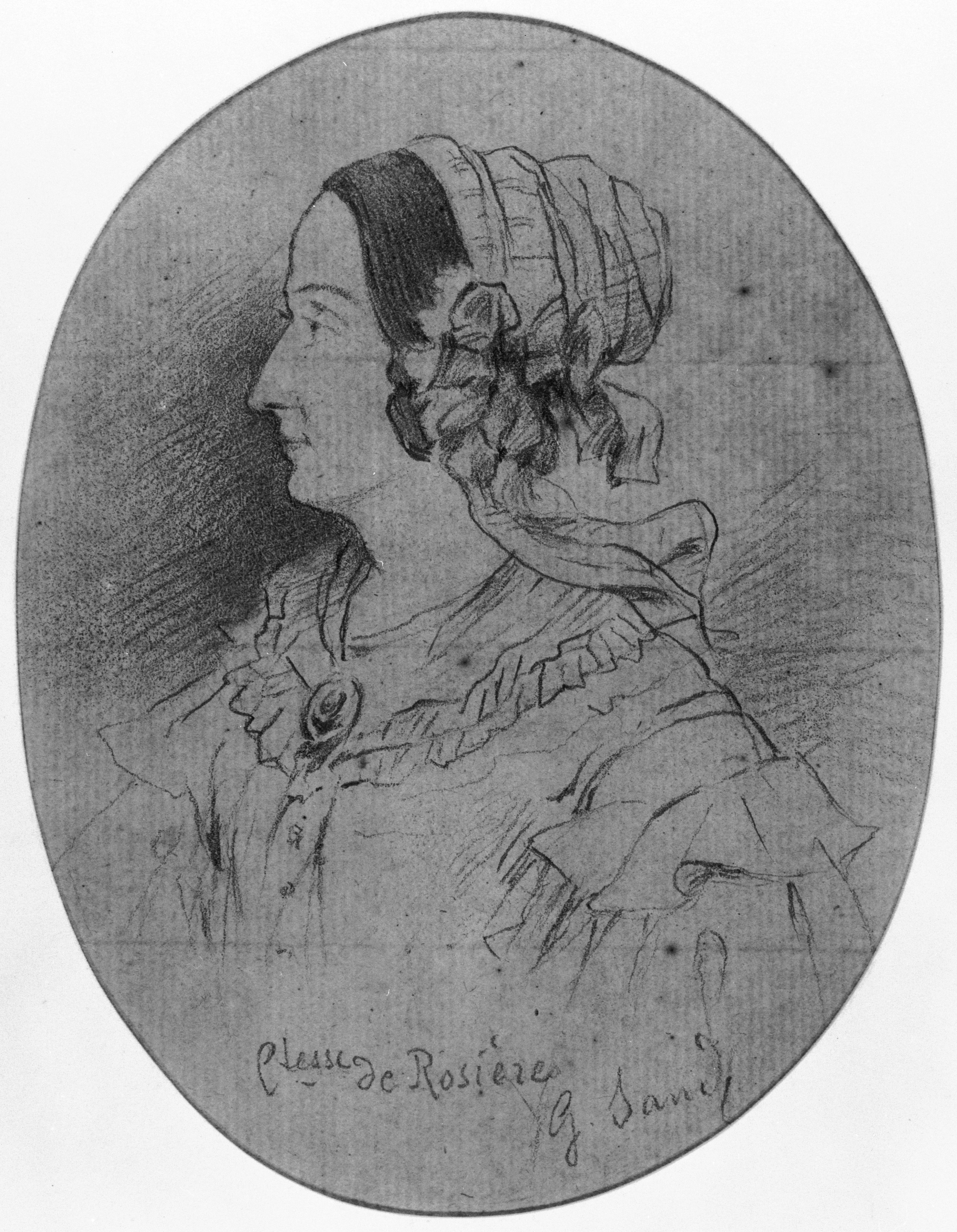 George Sand, Portrait de Marie de Rosière