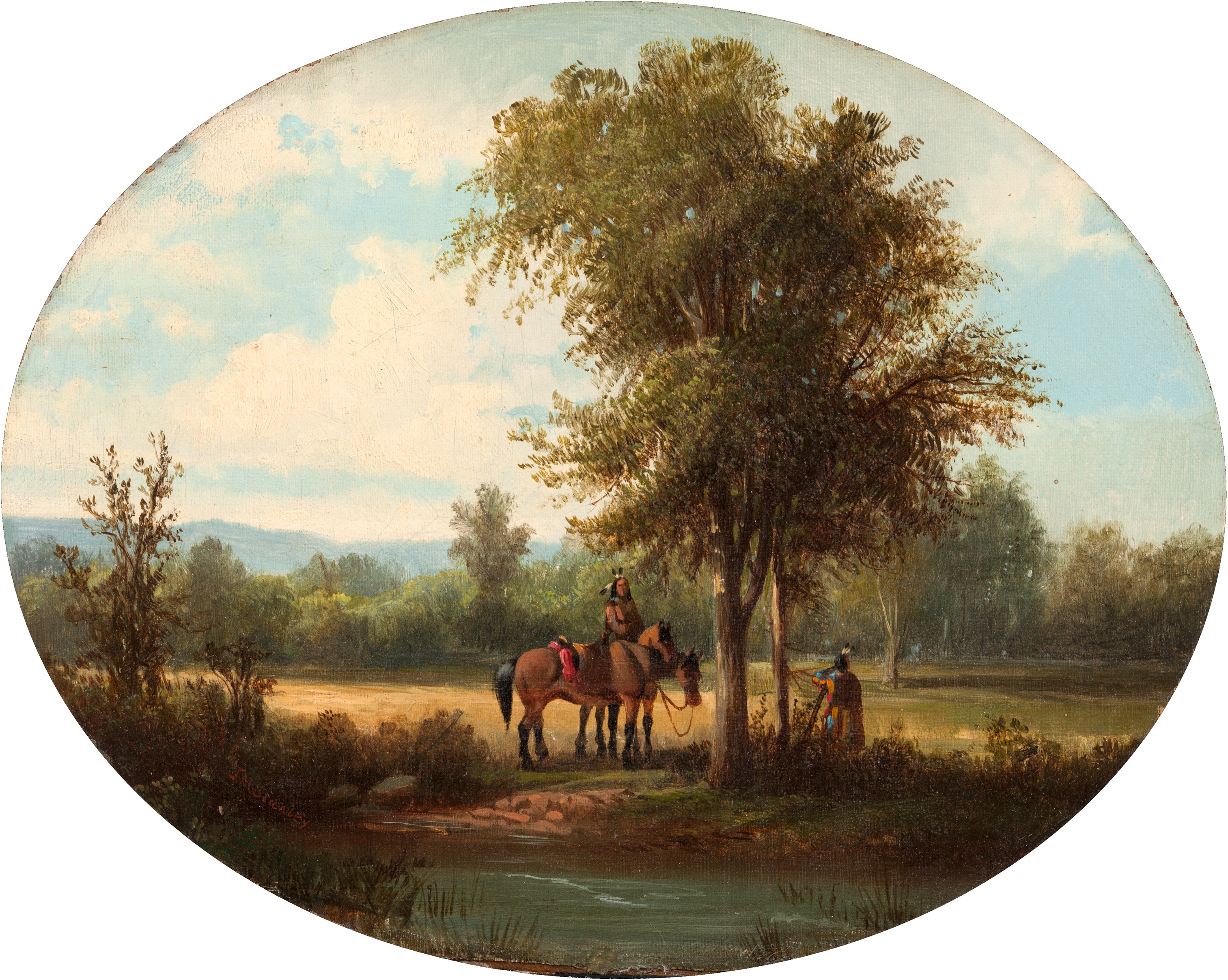 John Mix Stanley, A Morning in Milk River Valley