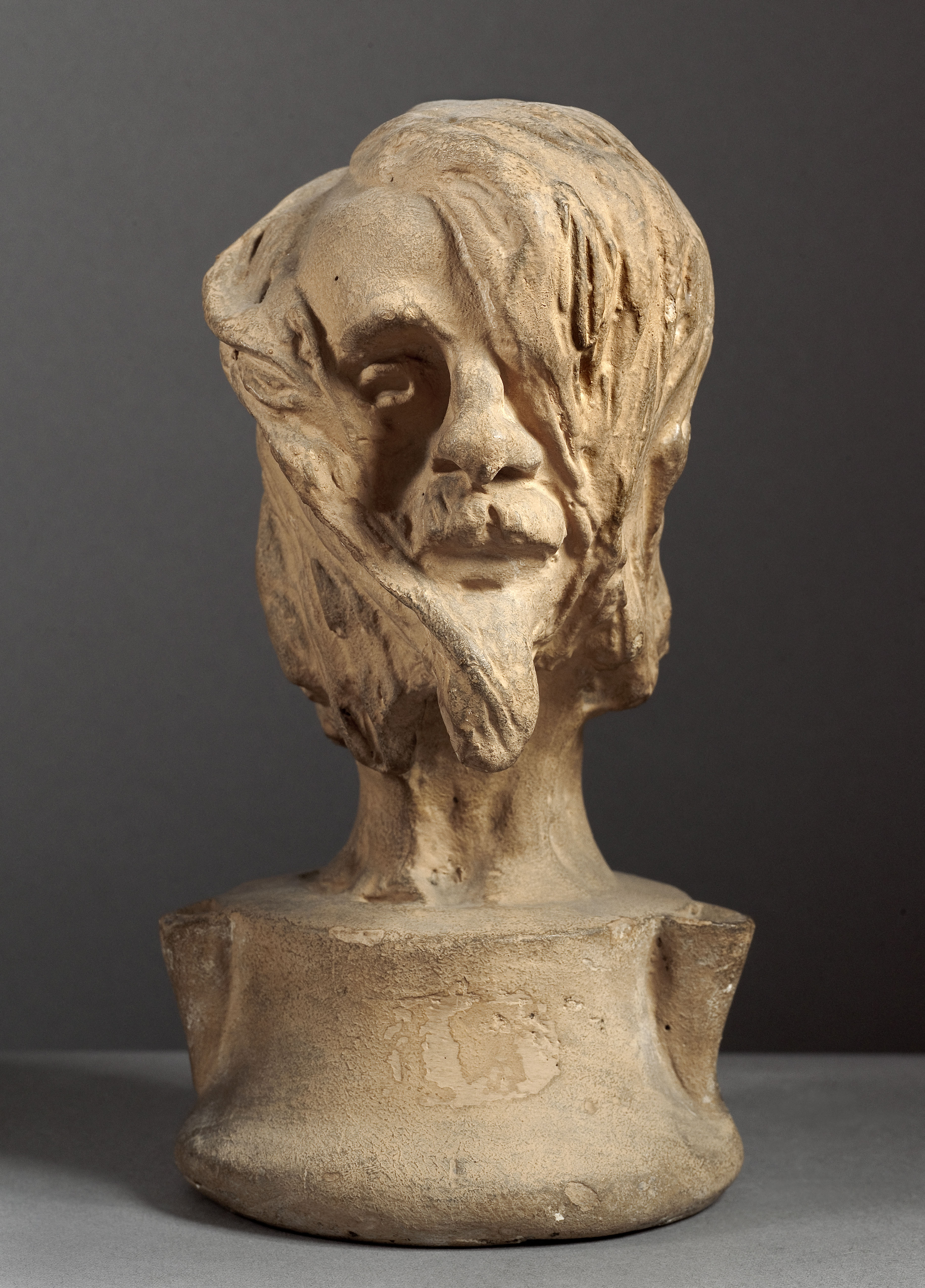 Jean Pierre Dantan, Portrait-charge de Goguain, rédacteur de la "Revue de Rouen"