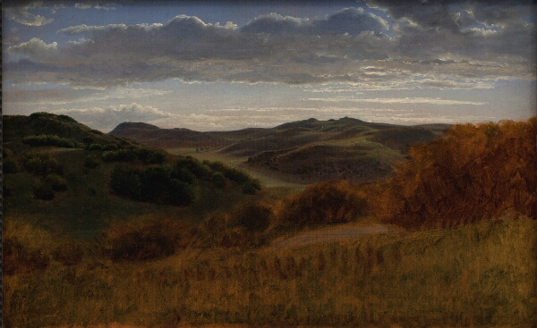 P.C. Skovgaard, Bakkedrag bag Møns Klint (Jydeleje)