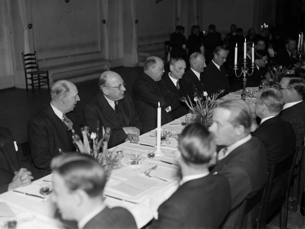 Paul Sandberg, Banquet at the Nation of the Värmland when visiting German newspapers invited by the Ministry of Foreign Affairs