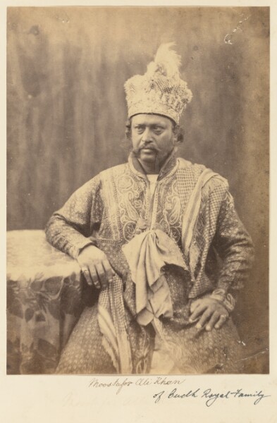 Felice Beato, Moostafor Ali Khan of Oudh Royal Family