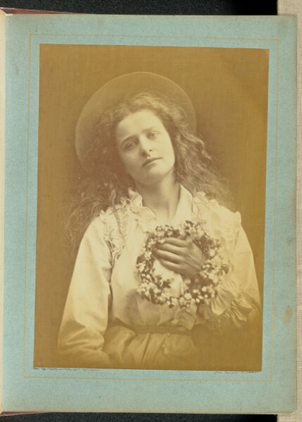 Julia Margaret Cameron, ["For I'm to be Queen of the May, Mother, I'm to be Queen of the May"]