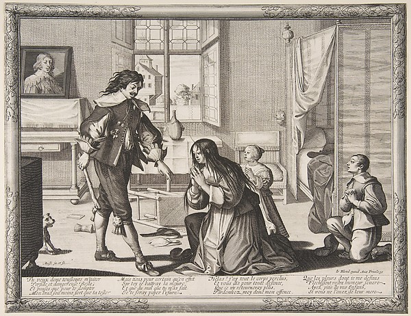 Abraham Bosse, The Wife-Beater