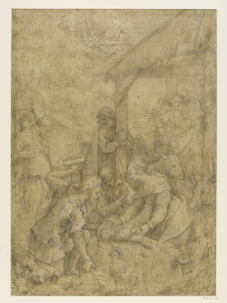 Denys Calvaert, The Adoration of the Shepherds