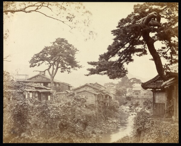 Felice Beato, View in the Native Town of Nagasaki