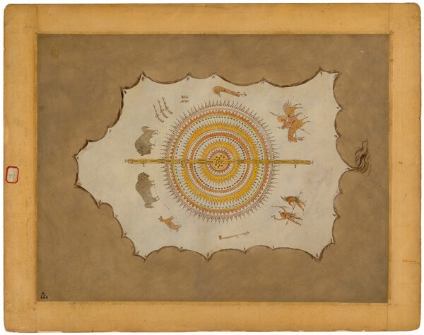 George Catlin, Facsimile of a Mandan Robe