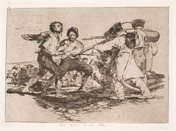 Francisco de Goya, Med grund eller uden (2)